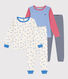 2er-Set Kinder-Pyjamas aus Baumwolle