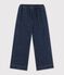 Kinder Wide Leg-Hose aus Denim blau