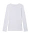 Damen-Langarmshirt mit V-Ausschnitt weiss ECUME