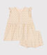Ärmelloses Baby Kleid mit Slip aus leichtem Jersey