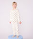 Kinder-Pyjama aus Nicki mit goldenem Herzmotiv