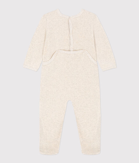 Strampler aus Nicki mit Seilbahnmotiv beige MONTELIMAR CHINE