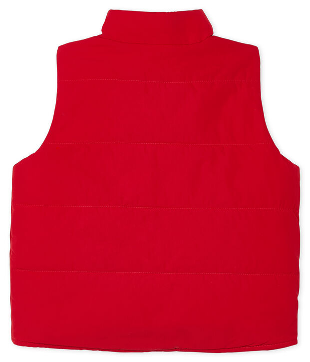 &Auml;rmellose Babyjacke Jungen rot
