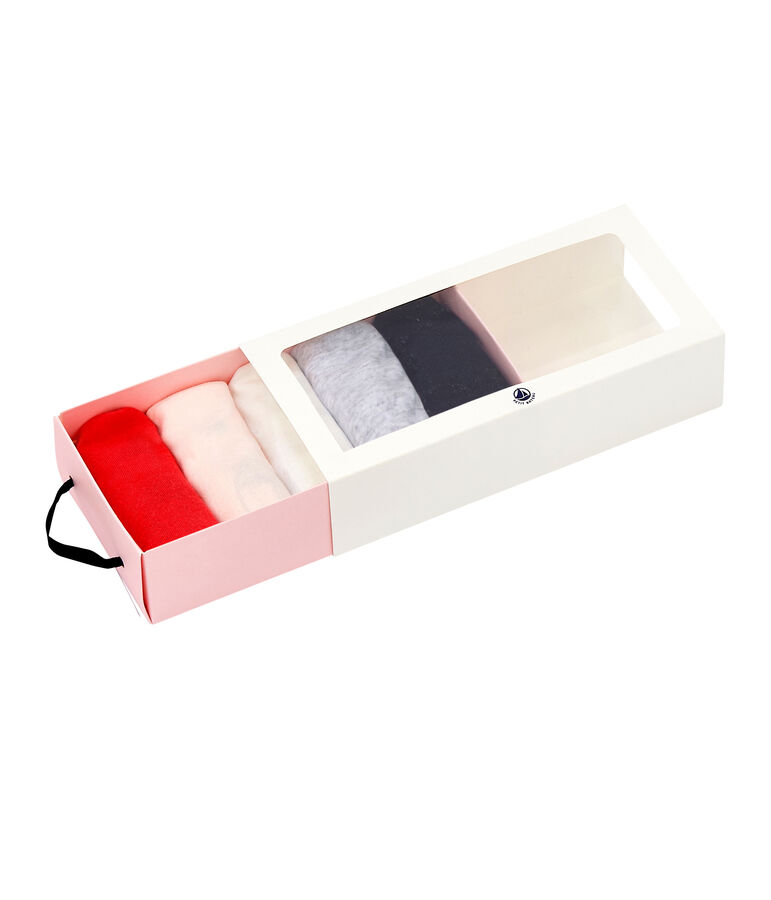 Damen-Slips im 5er-Set weiss