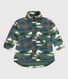 Halblange bedruckte Kinder-Winterjacke für Mädchen/Jungen