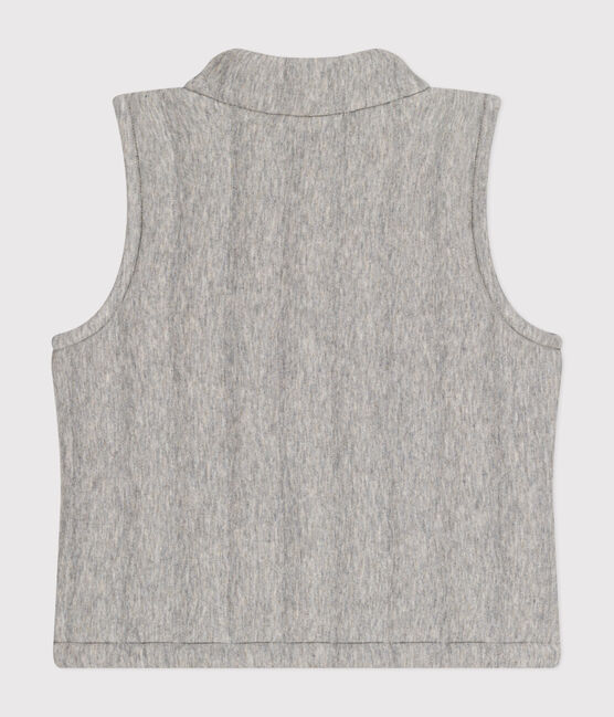 Baby-Weste aus Doppeljersey grau CHATON CHINE