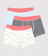 3er-Set Boxershorts aus Bio-Baumwolle für Jungen