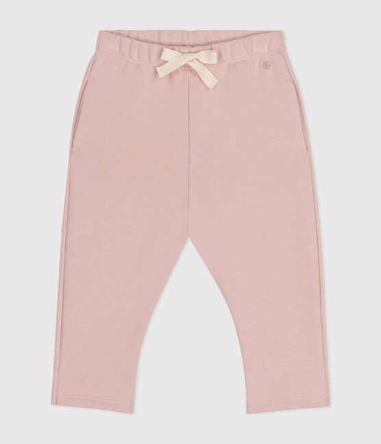 Baby-Hose aus Molton rosa SALINE