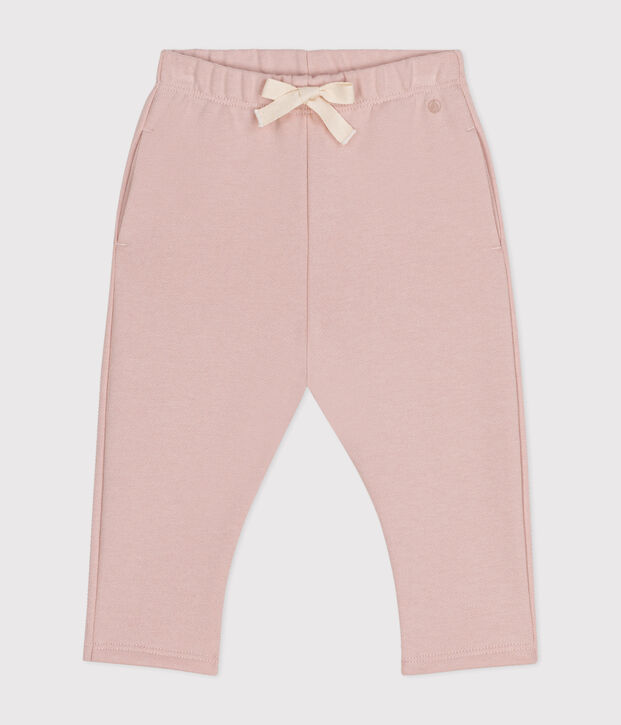 Baby-Hose aus Molton rosa