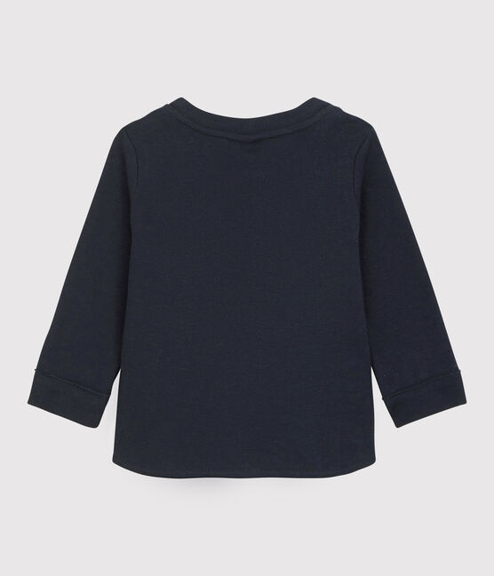 Baby-T-Shirt aus Baumwolle blau SMOKING