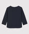 Baby-T-Shirt aus Baumwolle blau SMOKING