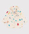 Baby-Windjacke aus recyceltem Polyester mit UV-Schutz weiss AVALANCHE/ MULTICO