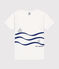 Kurzärmeliges T-Shirt aus Baumwolle für Kinder  weiss ECUME