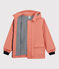 KLASSISCHE KINDER-REGENJACKE AUS RECYCELTEM MATERIAL rosa PAPAYE