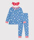 blau/vielfarbig