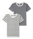 2er-Set kurzärmlige T-Shirts für kleine Jungen