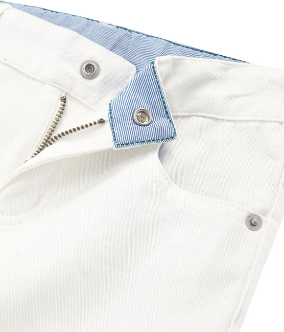 Kinderhose für Jungen weiss MARSHMALLOW