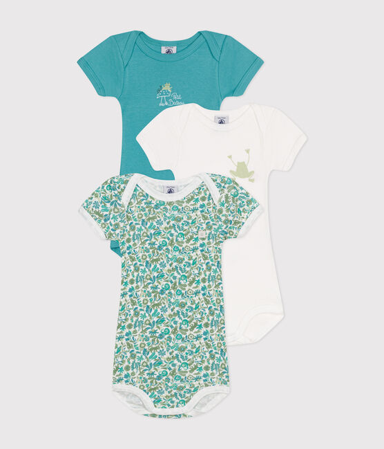 3er-Set kurzärmelige Baby-Bodys aus Baumwolle variante 7