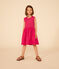 Ärmelloses Kinder-Kleid aus Leinen für Mädchen rosa DELHI