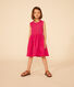 Ärmelloses Kinder-Kleid aus Leinen für Mädchen