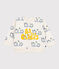 Baby-Sweatshirt aus Baumwolle mit Pinguin-Motiv MILK/ MULTICO