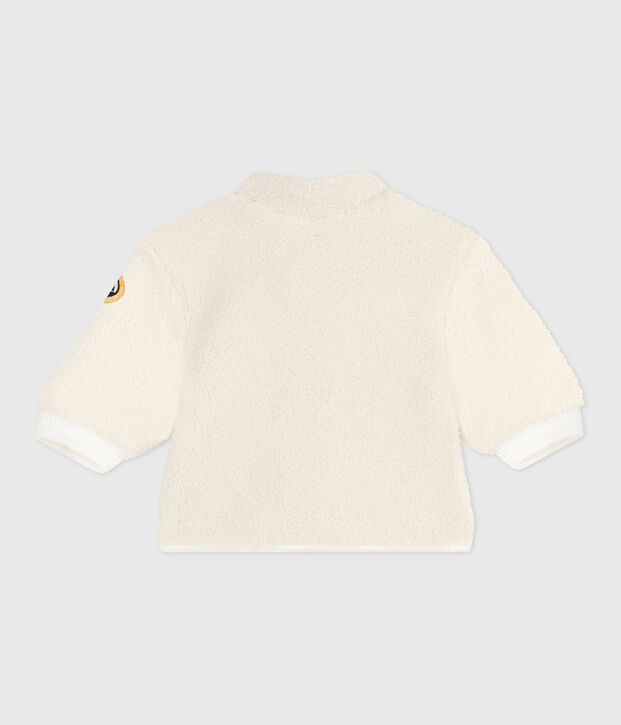 Baby-Mantel aus Sherpa. naturfarben/vielfarbig