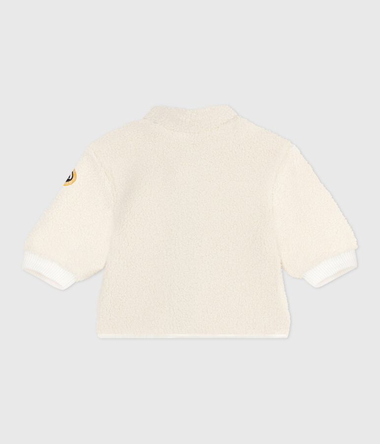 Baby-Mantel aus Sherpa. naturfarben/vielfarbig