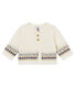 Baby Jungen Strickjacke mit Jacquard-Motiv