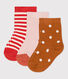 3er-Set Babysocken