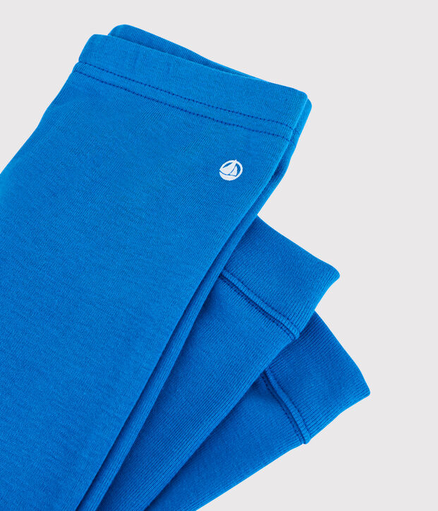 Baby-Leggings aus Baumwolle blau