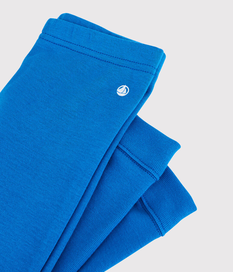 Baby-Leggings aus Baumwolle blau RUISSEAU