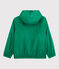 Kinder-Windjacke aus recyceltem Polyester für Jungen blau SMOKING/ GAZON