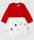 Langärmeliges Baby-Kleid für Mädchen