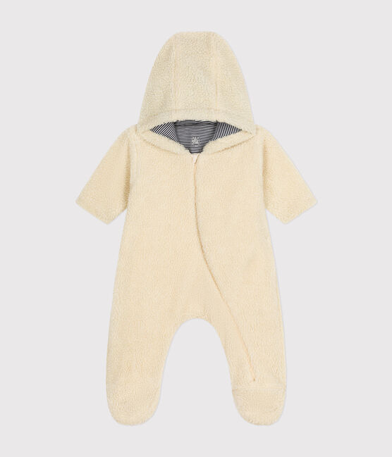 Baby-Schneeanzug aus Sherpa naturfarben AVALANCHE
