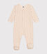 Baby-Pyjama mit Blumenmuster aus Baumwolle