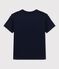Kurzärmeliges Kinder-T-Shirt aus Jersey für Jungen blau SMOKING