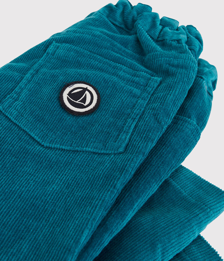 Baby-Cordhose f&uuml;r Jungen blau