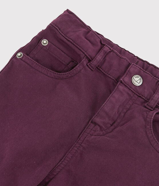 Kinderhose für Jungen violett CEPAGE