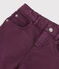 Kinderhose für Jungen violett CEPAGE