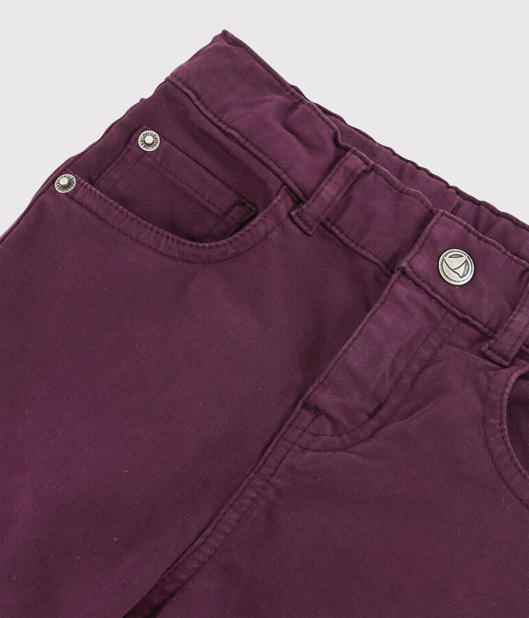 Kinderhose f&uuml;r Jungen violett