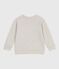 Kinder Unisex-Sweatshirt aus Baumwolle grau BELUGA CHINE