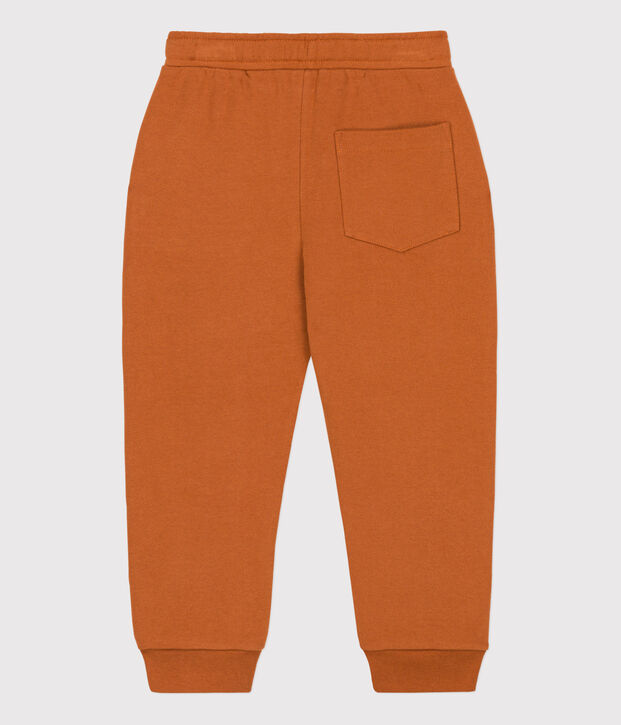 Kinder-Jogginghose aus Molton braun