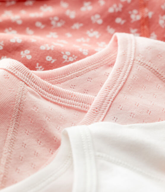 3er-Set Baby-Bodys aus Bio-Baumwolle variante 1
