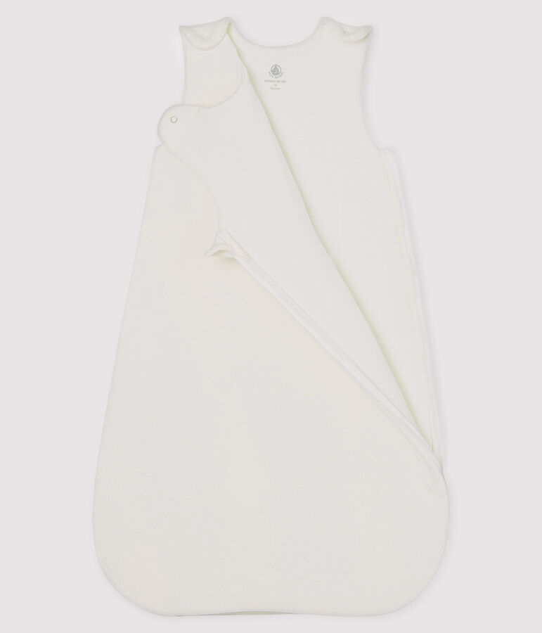 Babystrampler aus Samt weiss MARSHMALLOW