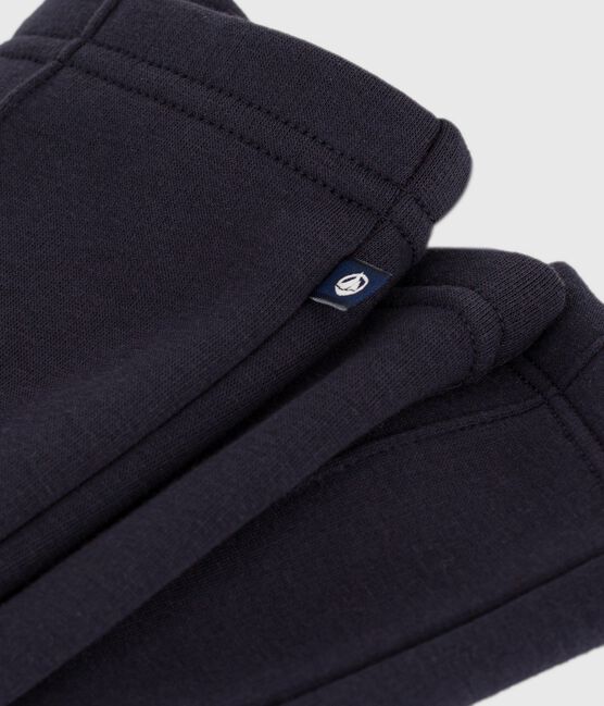 Kinder-Hose im Leggings-Stil aus Molton blau SMOKING