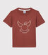 Kurzärmeliges T-Shirt aus Baumwolle für Jungen