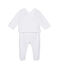 Baby-Ensemble, Unisex, Hemdchen und Hose weiss ECUME/grau GRIS