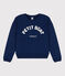 Sweatshirt aus Baumwolle für Damen blau MEDIEVAL