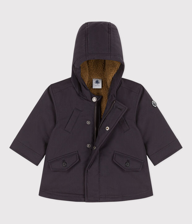 Wasserabweisender Baby-Parka grau