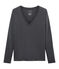 Langärmeliges damen-t-shirt sea island aus baumwolle grau MAKI